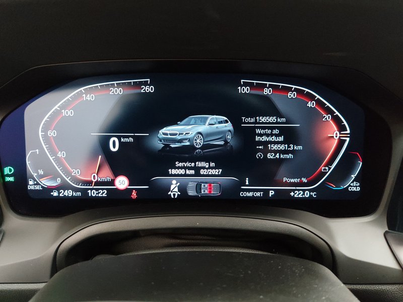 BMW 318d Touring automatik Advantage • ACC • kuka za vuču — 22