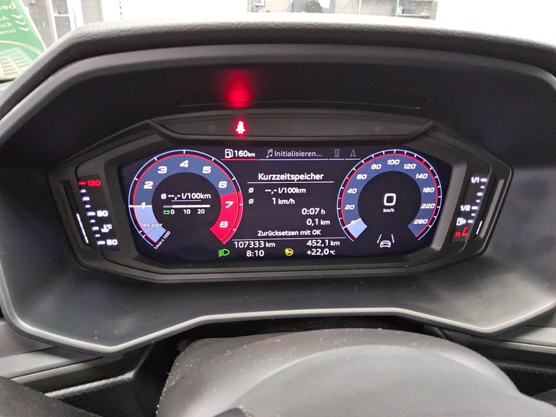 Audi A1 Sportback 25 TFSI • digitalni instrumenti — 8