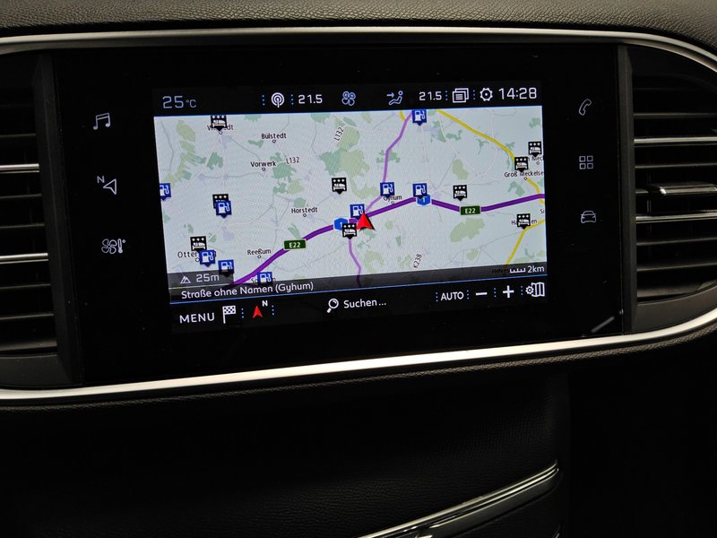 Peugeot 308 1.5 BlueHDI automatik Allure • digitalni instrumenti — 7