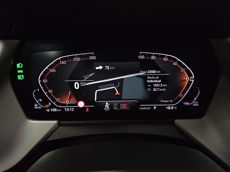 BMW 118d automatik • LED • digitalni instrumenti — 8