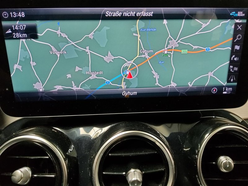 Mercedes-Benz C 300 de karavan automatik AMG Line • 360° kamera • ACC — 7
