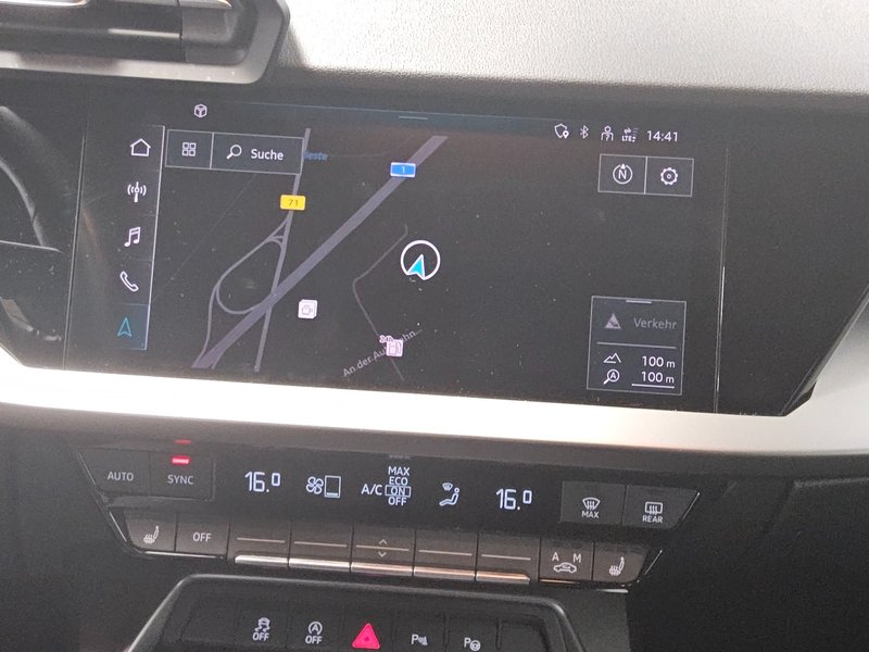Audi A3 Sportback 30 TDI S line • digitalni instrumenti • koža — 7