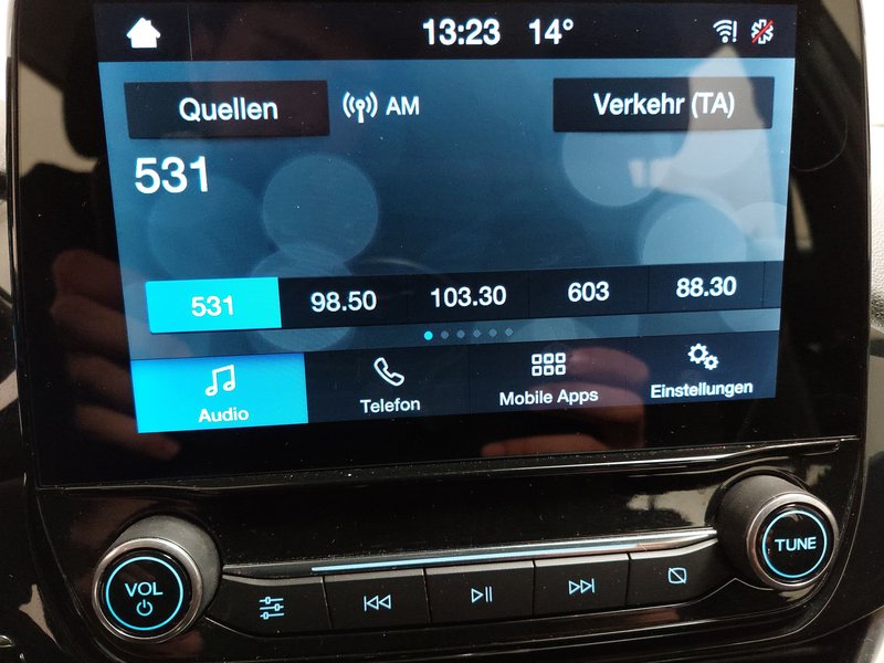 Ford Fiesta 1.0 EcoBoost Titanium • Full LED • Alu felge — 17